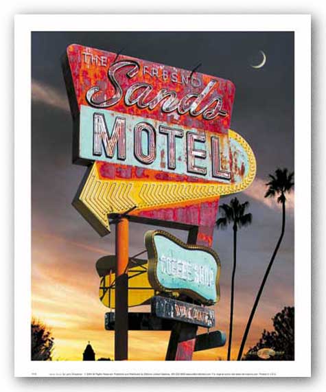 Sands Motel by Larry Grossman