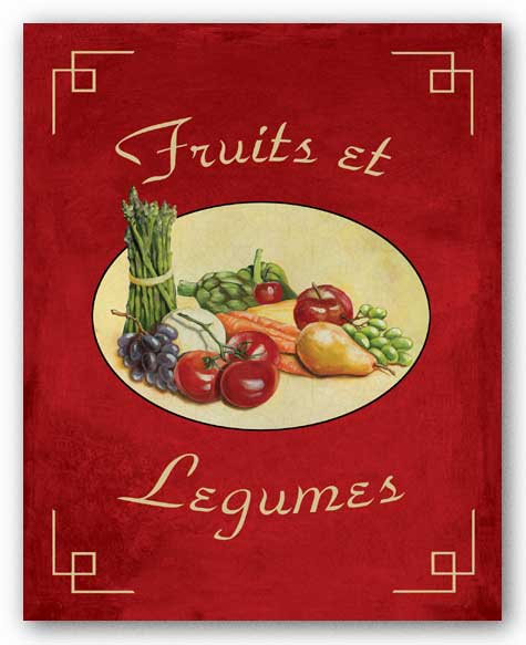 Fruits Et Legumes by Catherine Jones