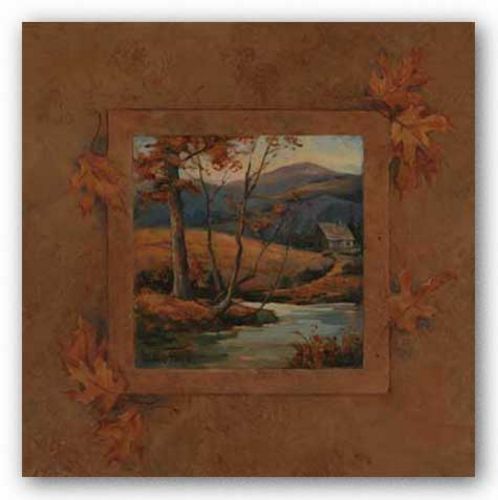 Autumn Lodge I by Barbara Mock