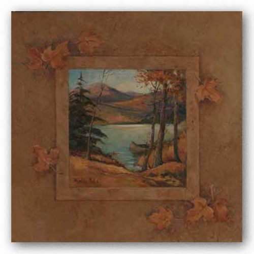 Autumn Lodge II by Barbara Mock