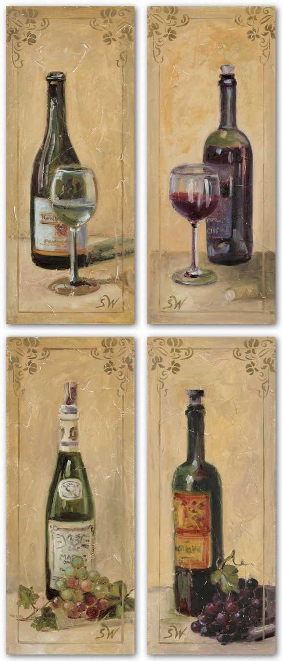 Wine Glass Set by Shari White