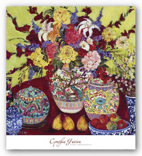 Floral Arrangement II by Cynthia Gatien