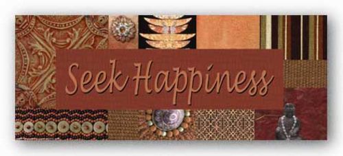 Words To Live By - Global: Seek Happiness by Marilu Windvand