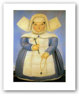 Mother Superior by Fernando Botero