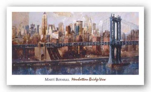Manhattan Bridge View by Marti Bofarull