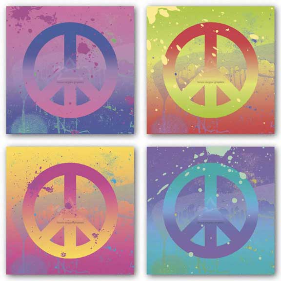Peace Sign Set by Erin Clark