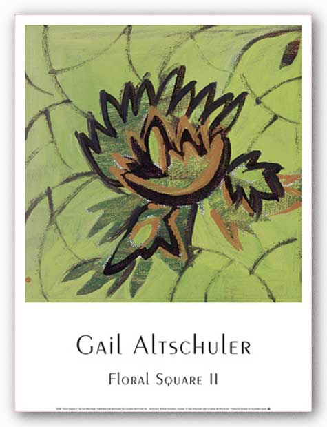 Floral Square II by Gail Altschuler