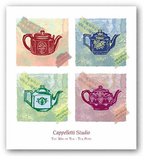 The Way of Tea - Tea Pots by Cappelletti Studio