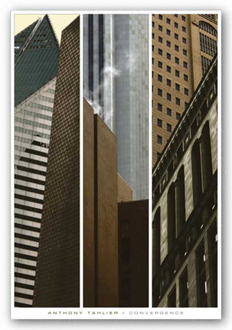 Convergence I, II, III by Anthony Tahlier