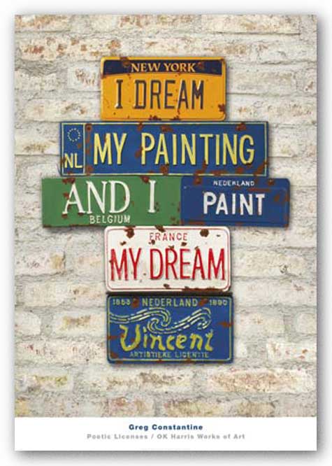 Vincent, Dream (Van Gogh - I Dream My Painting and I Paint My Dream) by Greg Constantine