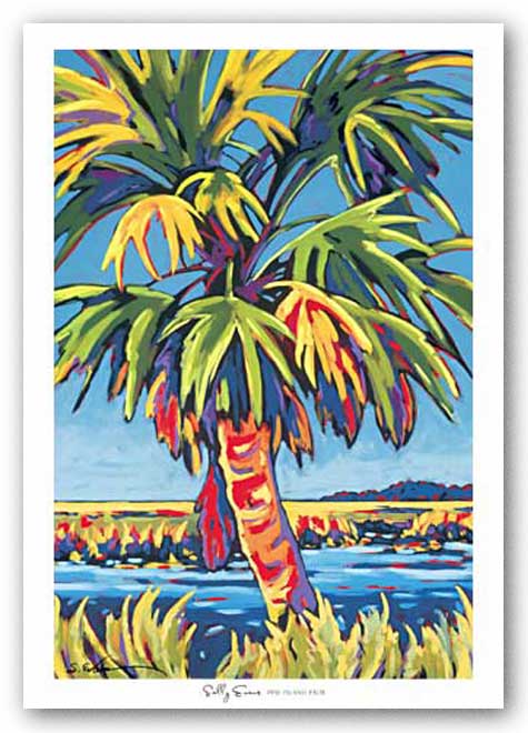 Pine Island Palm by Sally Evans