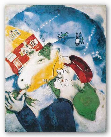 Peasant Life, 1925 by Marc Chagall