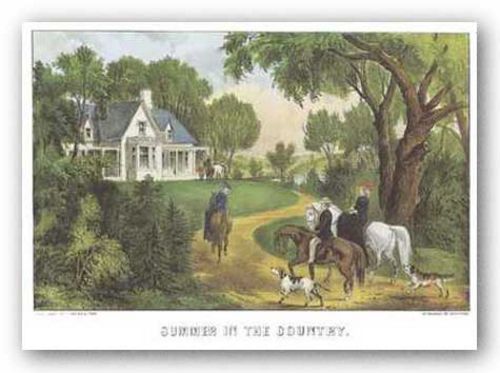 Summer in the Country by Currier and Ives