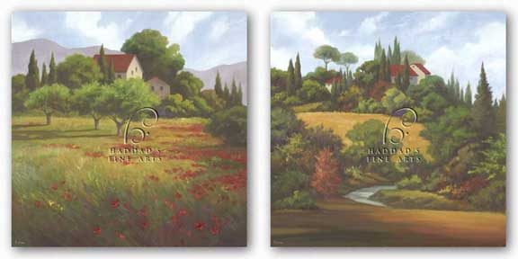 Olives and Poppies - The Road Home Set by Vivien Rhyan