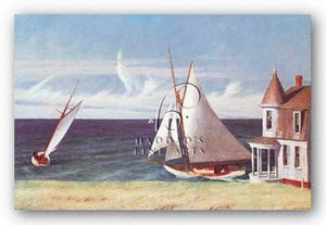The Lee Shore by Edward Hopper
