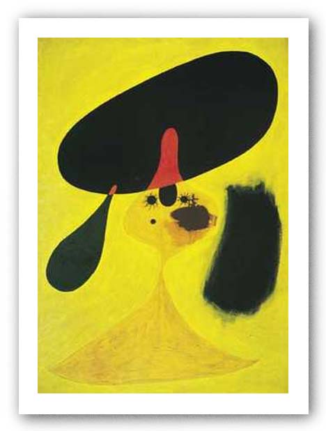 Portrait of a Young Girl by Joan Miro