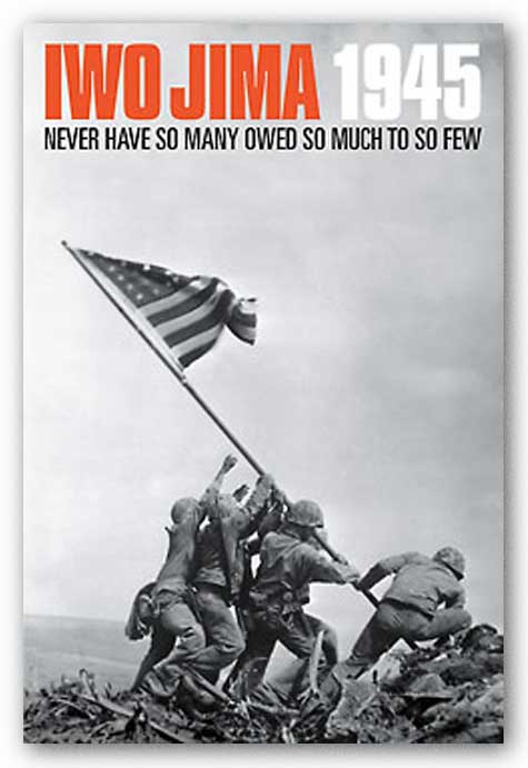 Iwo Jima, 1945 - Never Have So Many Owed So Much To So Few