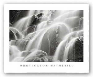 Waterfall, Yosemite by Huntington Witherill