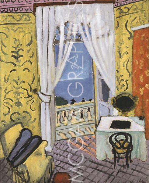 Interior with a Violin Case by Henri Matisse