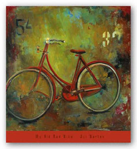 My Old Red Bike by Jill Barton