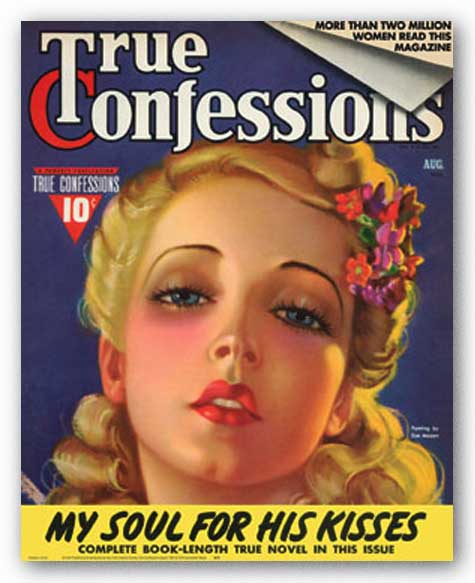 My Soul for His Kisses, August 1929 by True Confessions
