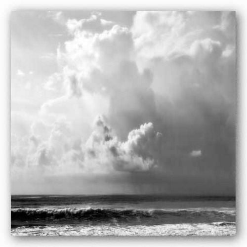 Ocean Storm II Square BW by Alan Hausenflock
