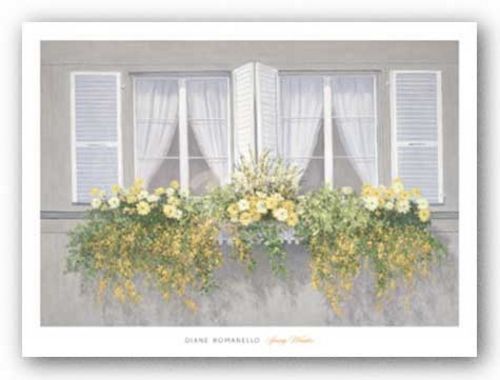 Spring Window by Diane Romanello