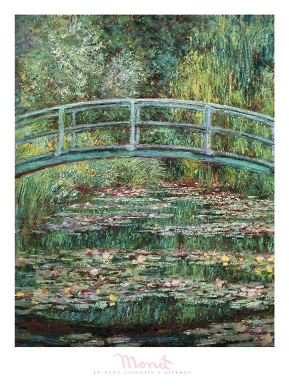Le Pont Japonais a Giverny by Claude Monet