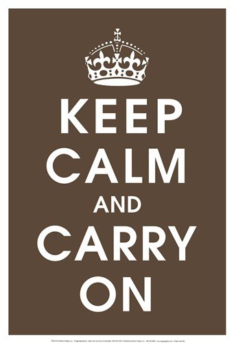 Keep Calm (chocolate)