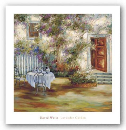 Lavender Garden by David Weiss