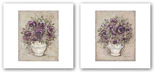 Lavender Blossoms Set by Peggy Abrams