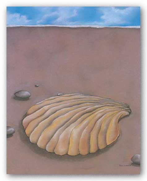 Sand, Shell and Sky IV by Phyl Schock