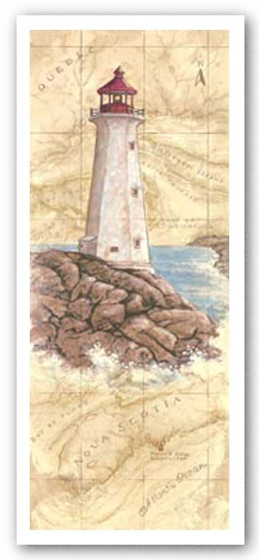 Peggy's Cove Light by Janet Kruskamp