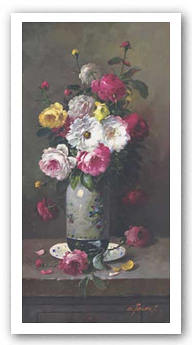 Elegant Rose Bouquet III by D. Palmer