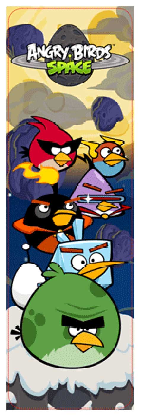 Angry Birds - Space by Collector's 3-D Bookmark