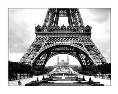 Paris, La Tour Eiffel et le Vieux Trocadero