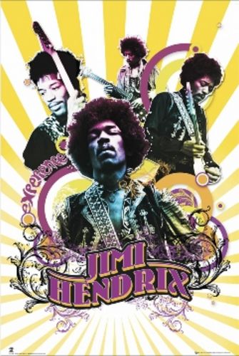 Jimi Hendrix Collage
