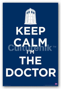 Doctor Who - Keep Calm I'm The Doctor