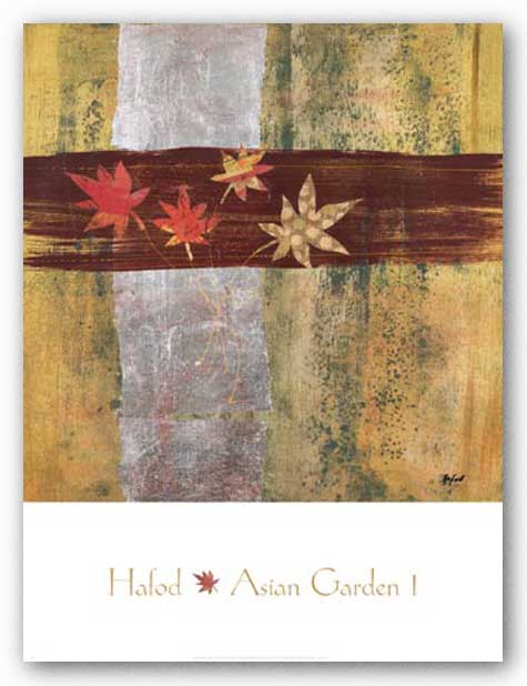 Asian Garden I by Danielle Hafod