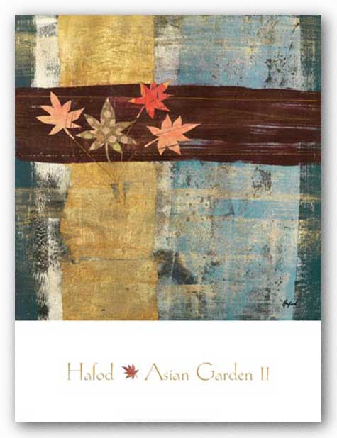 Asian Garden II by Danielle Hafod