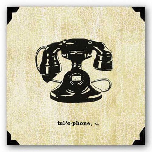 Office Telephone by Paula Scaletta