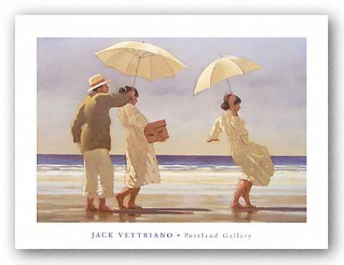 The Picnic Party II by Jack Vettriano