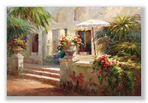 Sunlit Terrace by Roberto Lombardi