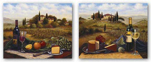 Terrace At Vitiano and Terrace At Chianti Set by Joe Sambataro