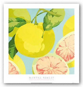 Fresh Grapefruits by Martha Negley