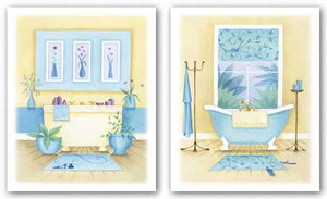 Cream Bathroom Set by Alexandra Burnett