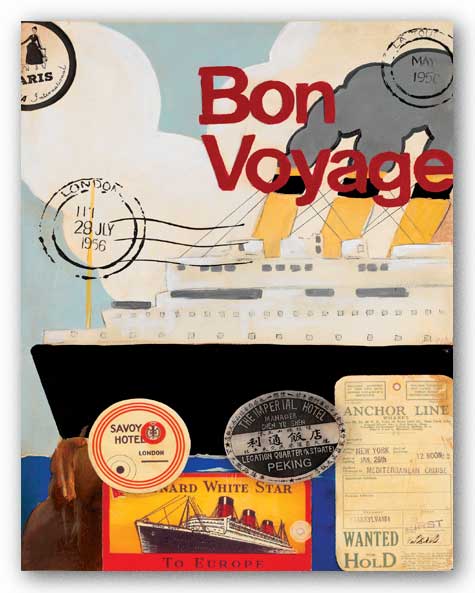 Bon Voyage I by Celeste Peters