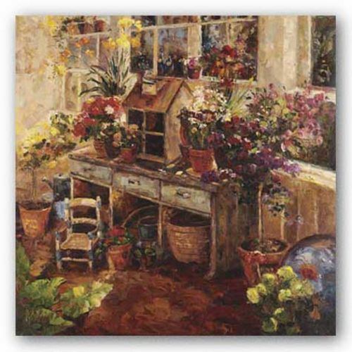 Michelle's Potting Bench by R. Hong
