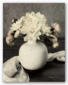 White Blooms II by Dianne Poinski
