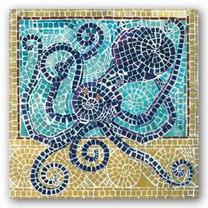 Mosaic Octopus by Susan Gillette